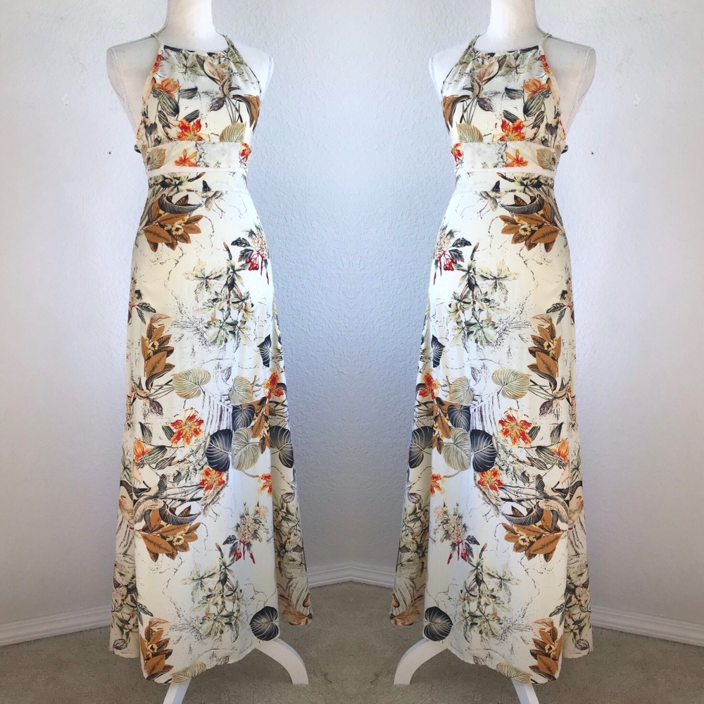 🎉2X HOST PIC🎉FLORAL CROP TOP MAXI SKIRT BOHO SET - Picture 9 of 16